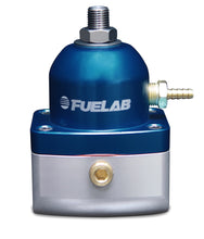 Load image into Gallery viewer, Fuelab 515 Carb Adjustable FPR 4-12 PSI (2) -10AN In (1) -6AN Return - Blue