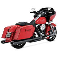 Load image into Gallery viewer, Vance &amp; Hines HD Dresser 17-22 Hi-Output S/O Black Slip-On Exhaust
