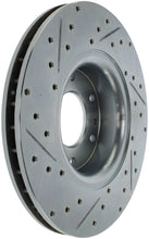 Load image into Gallery viewer, StopTech Select Sport 05-09 Chevrolet Trailblazer SportStop Slotted &amp; Drilled Front Left Rotor