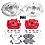 Power Stop 13-15 Acura ILX Front Z26 Street Warrior Brake Kit w/Calipers