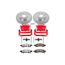 Load image into Gallery viewer, Power Stop 08-09 Saab 9-7x Front Z36 Truck &amp; Tow Kit w/Cals