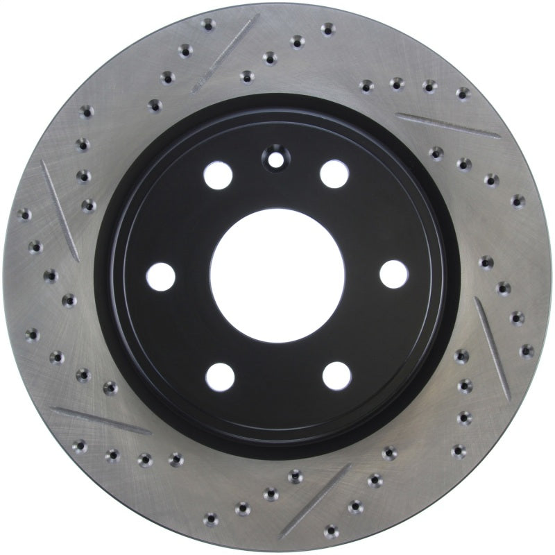 StopTech 07-10 Buick Enclave / 09-10 Chevrolet Traverse Slotted & Drilled Right Front Rotor
