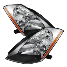 Load image into Gallery viewer, xTune Nissan 350Z 03-05 (Hid Model Only) Crystal Headlights Chrome HD-JH-N350Z-HID-C
