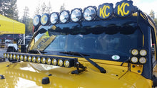 Load image into Gallery viewer, KC HiLiTES 07-18 Jeep JK Hood Mount Bracket Set for 30in. C30 C-Series LED Light Bars - Black