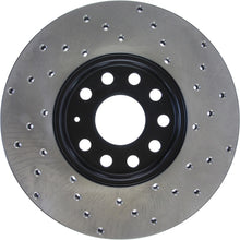 Load image into Gallery viewer, StopTech 05-10 VW Jetta (Exc Wagon) / 09-10 Jetta Wagon /07-10 Rabbit Drilled Cryo Right Front Rotor