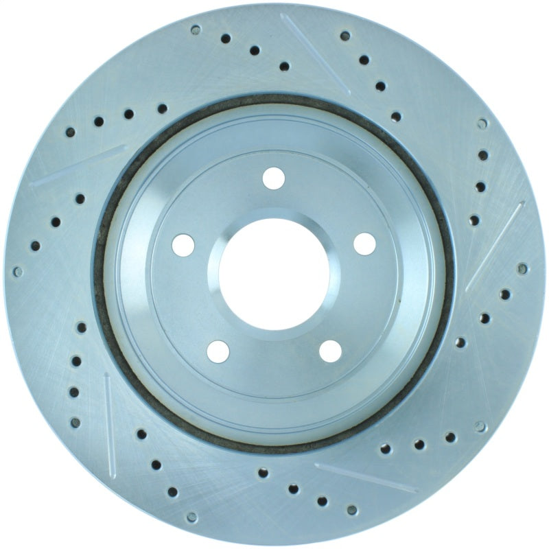 StopTech Select Sport Drilled & Slotted Rotor - Front Left