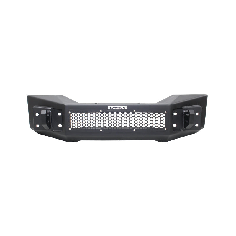 Go Rhino 07-20 Jeep Wrangler JL/JLU/JK/JKU/Gladiator JT Rockline Front Stubby Bumper - GTR Auto