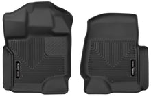 Load image into Gallery viewer, Husky Liners 15-17 Ford F-250 Super Duty Crew Cab X-Act Contour Black Front Floor Liners - GTR Auto
