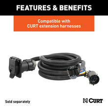 Load image into Gallery viewer, Curt Custom Wiring Harness Extension Isolator Kit for Aluminum Truck Beds