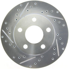 Load image into Gallery viewer, StopTech Select Sport 93-97 Chevrolet Camaro / Pontiac Firebird Slotted &amp; Drilled Right Front Rotor