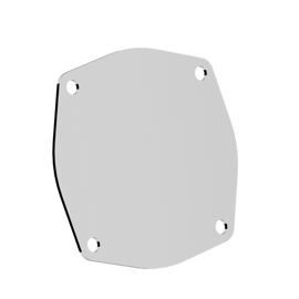 QTP 5in Bolt-On QTEC 4 Bolt Cover Plate