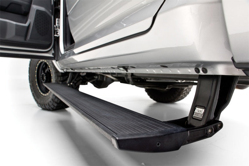 AMP Research 21-23 Ford F150 PowerStep Plug N Play - Black (See 76252-01A For Hybrid) - GTR Auto