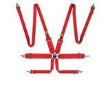 OMP First 3/2 Racing Harness Red