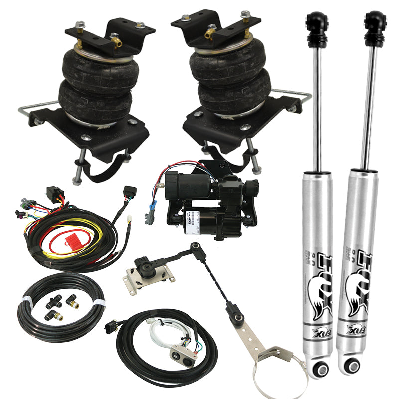 Ridetech 01-10 Silverado and Sierra 2500HD 3500HD 2WD and 4WD LevelTow System