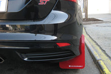 Load image into Gallery viewer, Rally Armor 12-19 Ford Focus ST / 16-19 RS Black Mud Flap w/ Red Logo