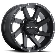 Load image into Gallery viewer, Raceline A82B Twist 14x7in / 4x110 BP / 10mm Offset / 83.8mm Bore - Satin Black Wheel