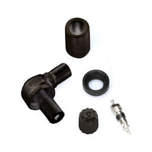 Load image into Gallery viewer, Schrader TPMS Service Pack - 90 Degree Black Valve Stem Assembly Components for 33900 - 4 Pack