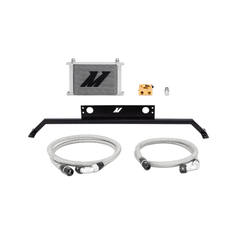 Mishimoto 11-14 Ford Mustang GT 5.0L Oil Cooler Kit - Silver