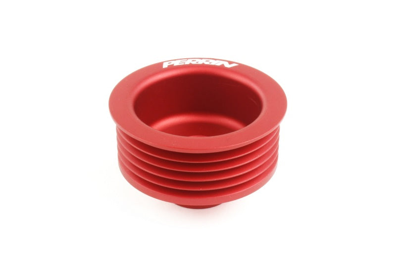 PERRIN 06-14 Subaru WRX / 07-21 STI / 06-13 Forester Lightweight Alternator Pulley - Red - GTR Auto