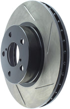 Load image into Gallery viewer, StopTech Power Slot 11/92-01 Subara Impreza / 95-01 Outback Front Left Sportstop Slotted Rotor