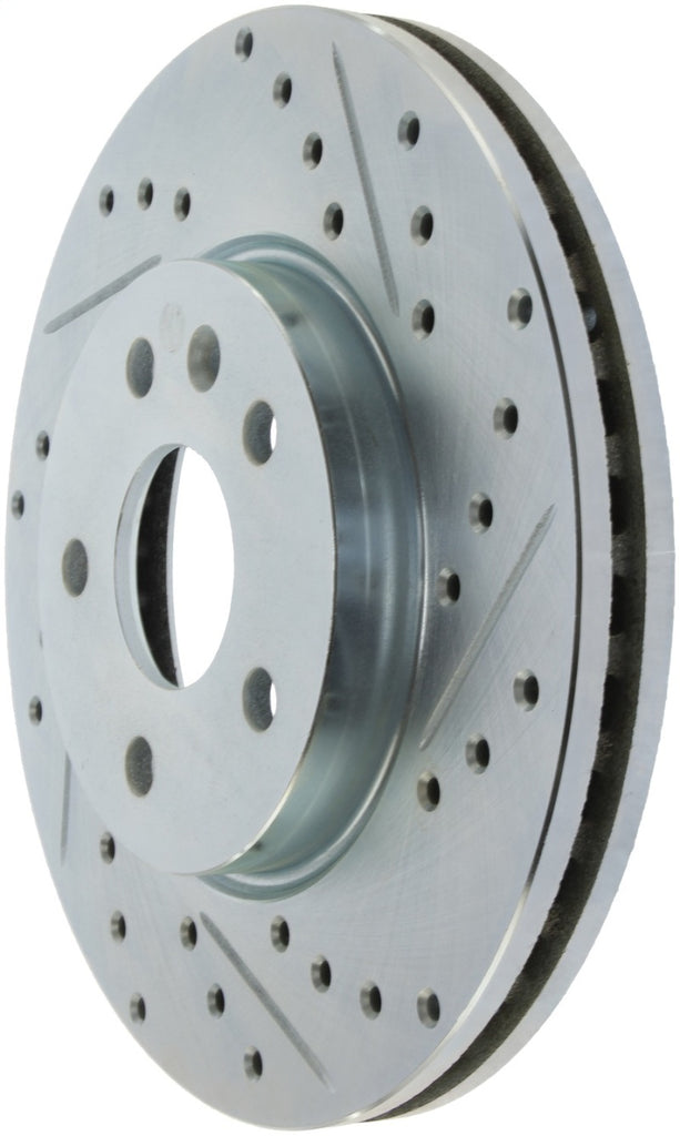 StopTech Select Sport Drilled & Slotted Rotor - Front Right