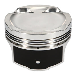 JE Pistons - Set of 4 Mitsubishi 4B11T 87.0mm Bore -6.8 Dome Asymmetrical FSR Pistons - Set of 4