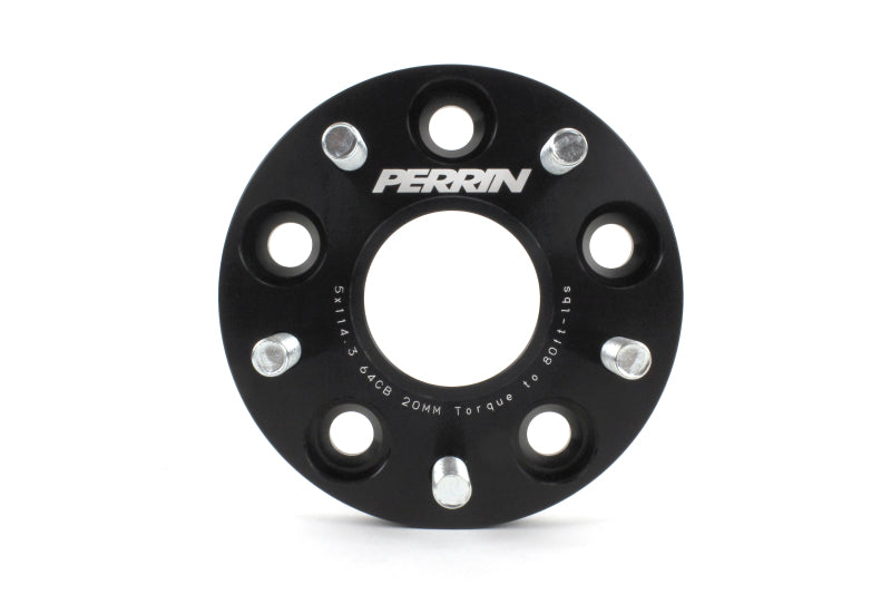 PERRIN 17-21 Honda Civic Si / 22-26 Acura Integra 64.1mm 5x114.3 Wheel Spacers 20mm - Pair - GTR Auto