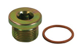 Moroso Low Warning Sensor Plug w/Copper Washer - M20 x 1.5 Thread - Steel - Single