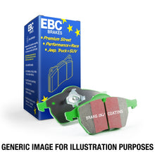 Load image into Gallery viewer, EBC 01-04 Mazda Protege 2.0 (Rear Drums) Greenstuff Front Brake Pads