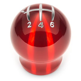 Raceseng Contour Shift Knob (Gate 1 Engraving) Porsche 911 991 Adapter - Red Translucent