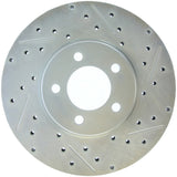StopTech Select Sport 96-97 Ford Thunderbird/93-98 Lincoln Mark VII Slotted/Drilled Left Front Rotor