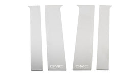 Putco 2020 GMC Sierra HD - GMC Etching - Crew Cab / Double Cab (6pcs) SS Pillar Posts
