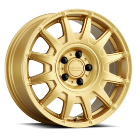 Raceline 401GD Aero 17x8in / 5x114.3 BP / 40mm Offset / 72.62mm Bore - Gloss Gold Wheel