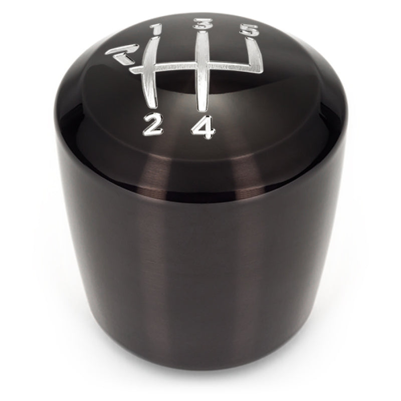 Raceseng Ashiko Shift Knob (Gate 5 Engraving) M12x1.5mm Adapter - Smoke Translucent