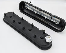 Load image into Gallery viewer, Granatelli 96-22 GM LS Tall Valve Cover w/Angled Coil Mounts - Black Wrinkle (Pair)