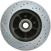 Load image into Gallery viewer, StopTech 68-73 Ford Mustang Select Sport Slotted &amp; Drilled Front Left Rotor