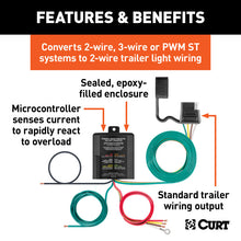 Load image into Gallery viewer, Curt Multi-Function Taillight Converter Kit