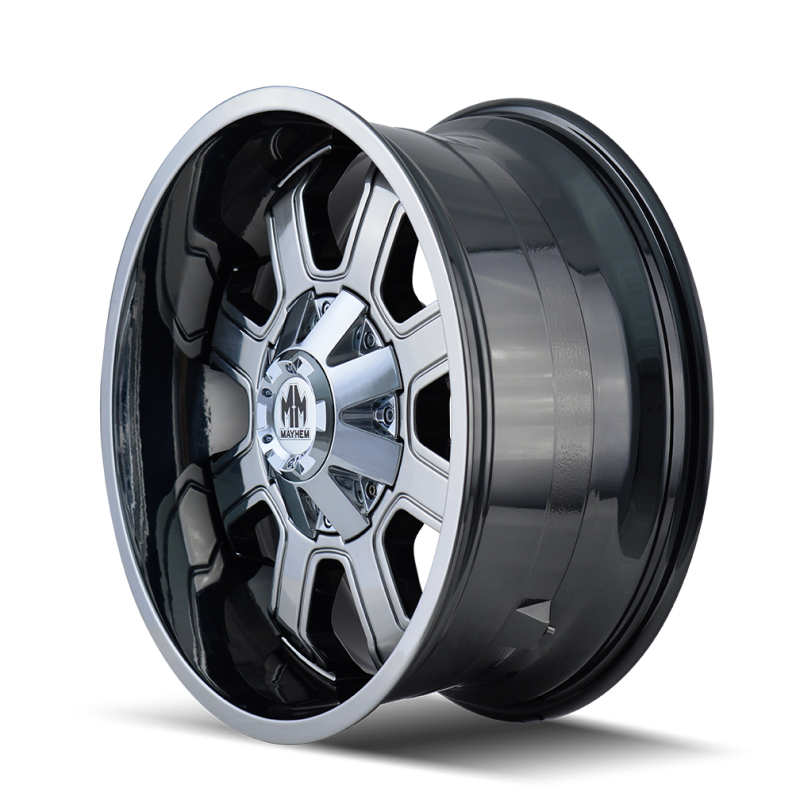 Mayhem 8103 Fierce 20x10 / 6x135 BP / -19mm Offset / 106mm Hub Chrome Wheel