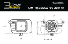 Load image into Gallery viewer, Diode Dynamics SS3 Pro Type Ram Horiz Kit ABL - White SAE Driving