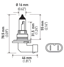 Load image into Gallery viewer, Hella Optilux XB White Halogen Bulbs HB4 12V 80W (2 pack)