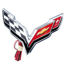 Load image into Gallery viewer, Oracle Corvette C7 Rear Illuminated Emblem - Amber SEE WARRANTY