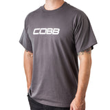 Cobb Tuning Logo Mens T-Shirt (Gray/White Logo) - Small