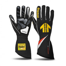 Load image into Gallery viewer, Momo Corsa R Gloves Size 13 (FIA 8856-2000)-Black