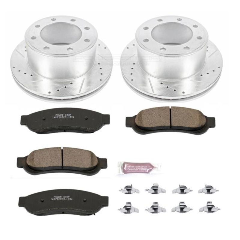 Power Stop 10-2012 Ford F-350 Super Duty Rear Z23 Evolution Brake Kit