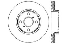 Load image into Gallery viewer, StopTech 04-07 Scion xA / 04-06 xB SportStop Slotted &amp; Drilled Right Front Rotor