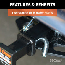 Load image into Gallery viewer, Curt Hitch Clips (Fits 1/2in or 5/8in Pin Zinc 3-Pack)