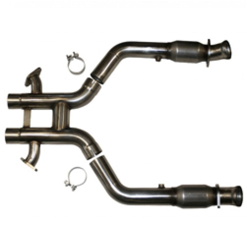 Kooks 12-13 Ford Mustang GT 5.0L 4V -302 Boss Edition 3in x 2 3/4in OEM Cat H Pipe SS - GTR Auto