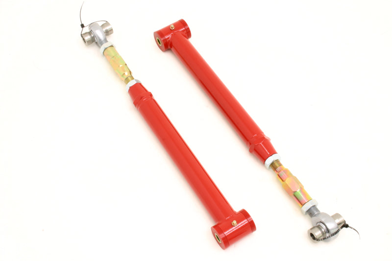 BMR 82-02 3rd Gen F-Body On-Car Adj. Lower Control Arms / Rod End Combo (Polyurethane) - Red - GTR Auto