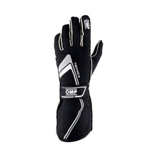 Load image into Gallery viewer, OMP Tecnica Gloves My2021 Black/White - Size L (Fia 8856-2018)