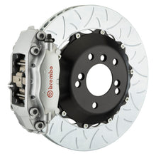 Load image into Gallery viewer, Brembo 00-05 ML500/ML55 AMG Rear GT BBK 4 Piston Cast 2pc 345x28 2pc Rotor Slotted Type3-Silver
